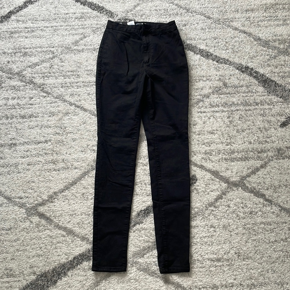 Fashion Nova Super High Waist Denim Skinnies (Size 11)